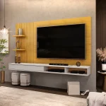 Painel-para-TV-ate-60-Polegadas-Ripado-com-Nichos-Dj-Moveis-Bento-Cedro-Bali