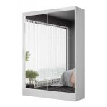 Guarda-Roupa Belem Premium 2 Portas de Correr 2 Gavetas com Espelho - Imagem 6