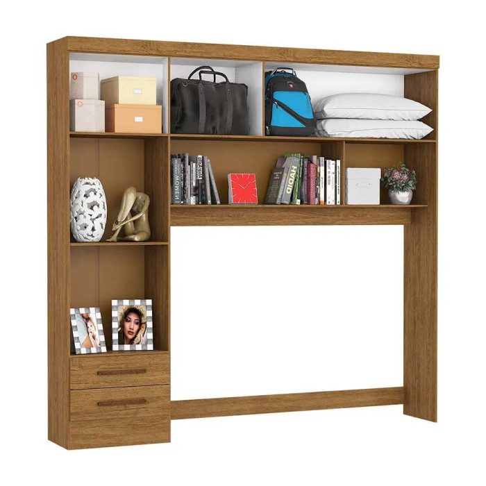 Guarda Roupa Modulado Paris 5 Portas 2 Gavetas - Imagem 2