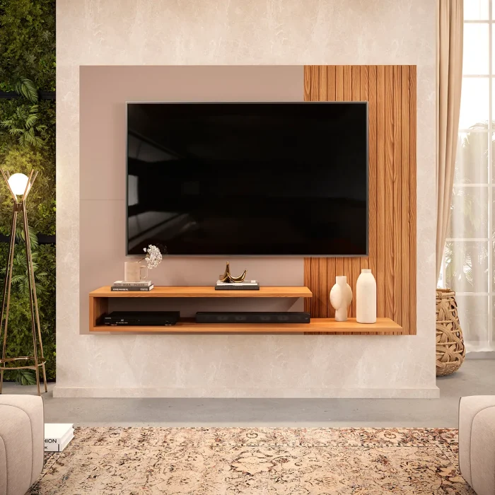 ainel-para-TV-ate-50-Polegadas-Ripado-com-Nichos-DJ-Moveis-Nando-Carvalho-Griz