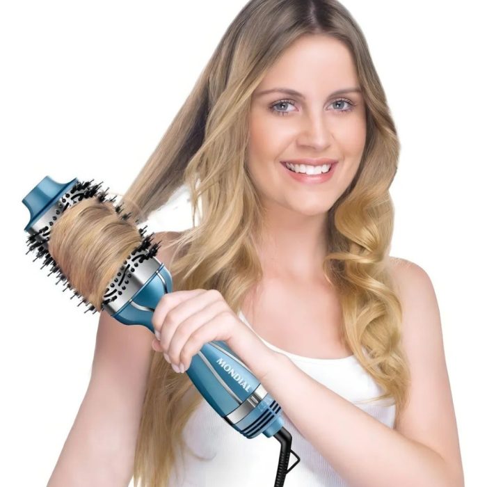 Escova Secadora Mondial Titanium ES-28 Pro 1200w Azul - Imagem 5