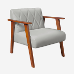 Poltrona Madri Super Resistente em Courino