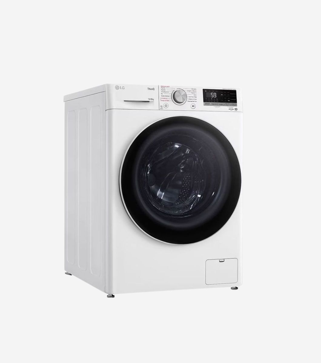 Lava e Seca LG Smart VC4 14kg Branca com Inteligência Artificial AIDD (CV5014WC4) Lava e Seca LG Smart VC4 14kg Branca com Inteligência Artificial AIDD (CV5014WC4)