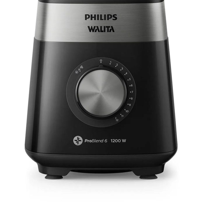 Liquidificador Série 5000 RI2242 Jarra super resistente Preto 1200W - Philips Walita - Imagem 3