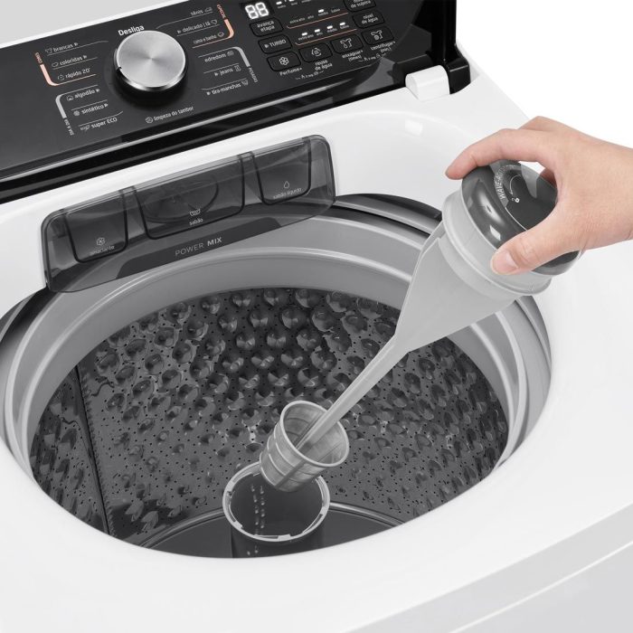 Lavadora Automática 13Kg Branca MA512W130A, Cesto Inox, Display em LED | Midea - Imagem 4