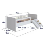 Cama Infantil Afeto Branca - Imagem 4