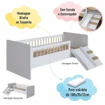 Cama Infantil Afeto Branca - Imagem 5