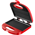 Sanduicheira Grill Elétrica Lenoxx Easy PSD119 Vermelha 127V - Imagem 3