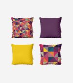 Almofadas Coloridas e Decorativas Para Sofá - 50x50
