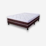 Cama Box Casal Unibox Aiam Girassol  138 x 188 x 66 cm