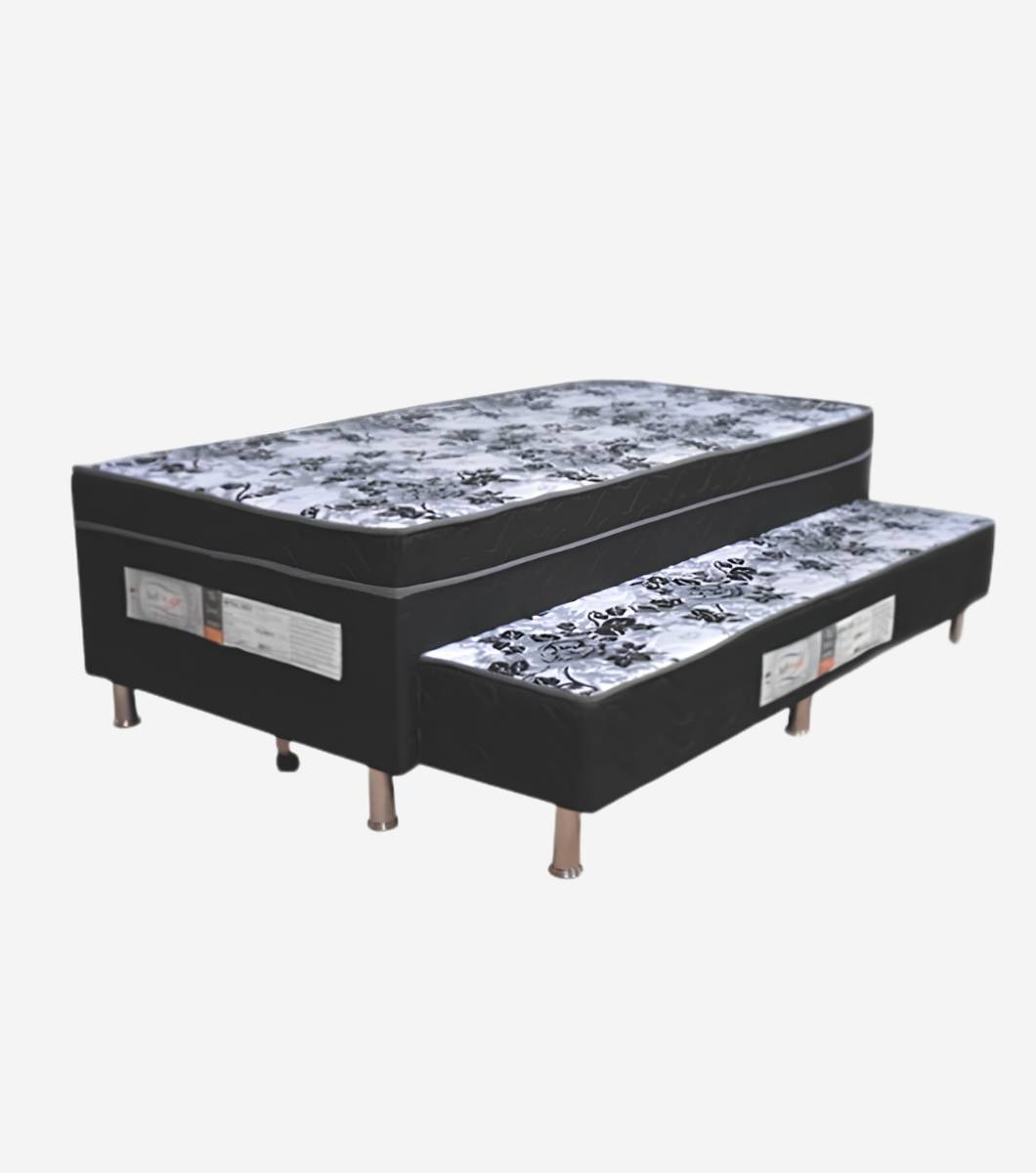 CAMA BOX bibox solteirão Cama Bibox Softflex Imperial Espuma Solteiro | Cama Box Solteiro - Imagem 1